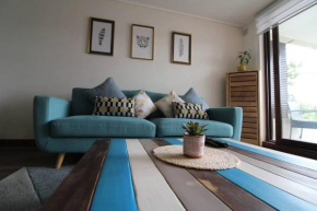 TuArriendoCL-MPHA106 Gran Depto en Pto Varas 3D2B 6PAX sin vista primer piso con jardin
